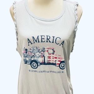 Maurices America Tank NEW